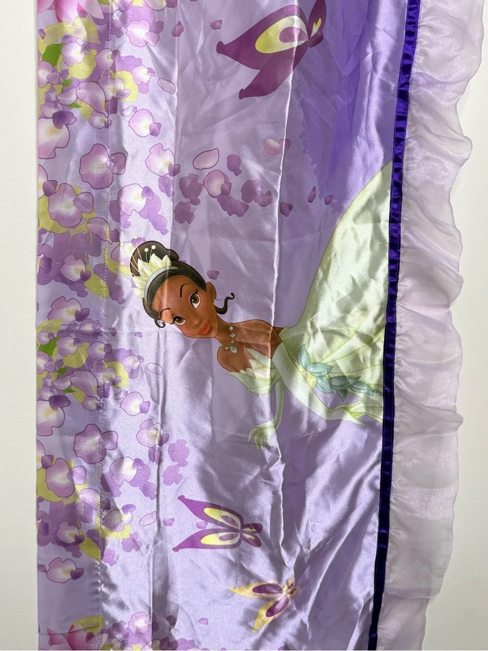 Disney Princess Tiana Satin Like Window Valance The Princess and the Frog